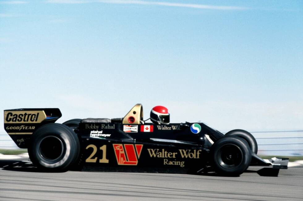 Foto zur News: 4. Bobby Rahal: Die Formel-1-Karriere von Rahal ist schnell erzählt: Zwei Rennen darf er 1978 für Walter Wolf absolvieren (ein zwölfter Platz und ein Ausfall), bevor dieser James Hunt holt. Als Teamboss kehrt er 2000 bei Jaguar zurück, wird aber schnell wieder entlassen, weil er Eddie Irvine zu Jordan verkaufen wollte.