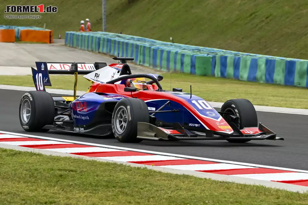 Foto zur News: Zendeli gehörte mit Trident zur erweiterten Spitzengruppe und gewann in Spa-Francorchamps sein erstes Formel-3-Rennen. Auch in Spielberg und Silverstone stand er als Zweiter auf dem Podest. Jetzt möchte er in die Fußstapfen seines Landsmanns treten und auch in der Formel 2 Erfolg haben.