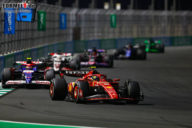 Foto zur News: 1. Oliver Bearman (Ferrari): Platz sieben beim Großen Preis von Saudi-Arabien 2024 in Dschidda