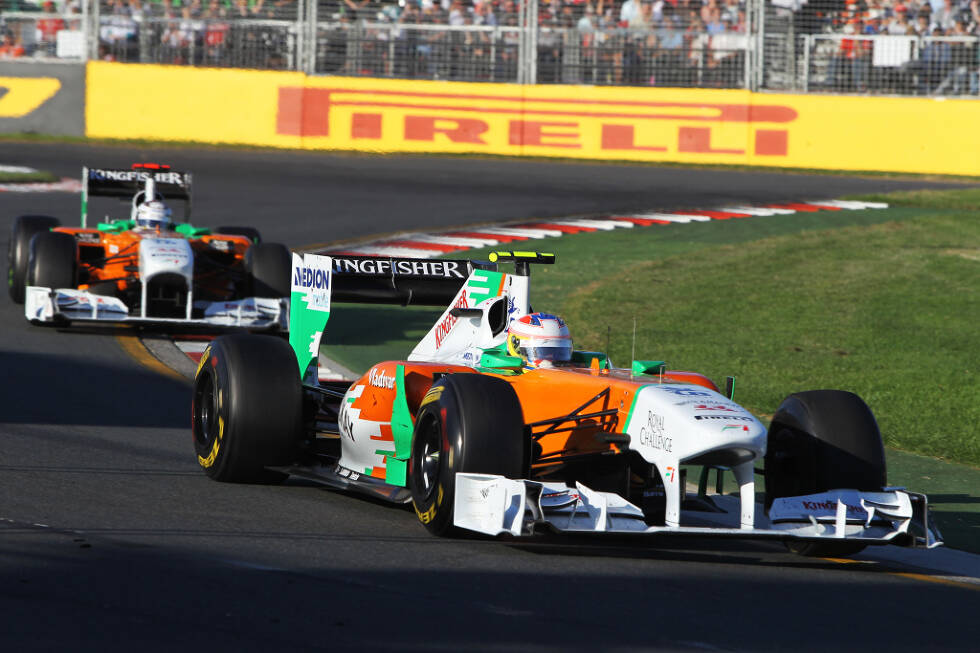 Foto zur News: 10. Paul di Resta (Force India): Platz zehn beim Großen Preis von Australien 2011 in Melbourne