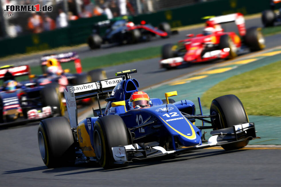 Foto zur News: 7. Felipe Nasr (Sauber): Platz fünf beim Großen Preis von Australien 2015 in Melbourne