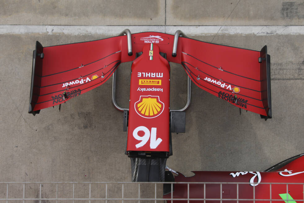 Foto zur News: Ferrari SF21: Frontflügel