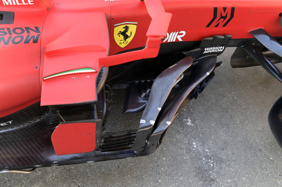 Foto zur News: Ferrari SF21: Windabweiser