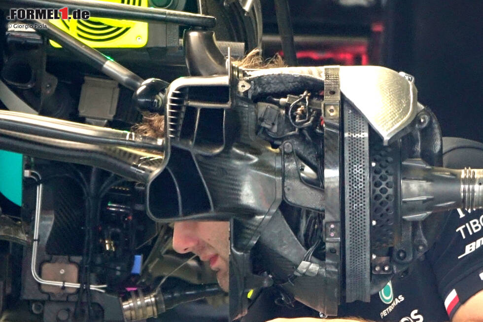 Foto zur News: Mercedes W12: Vorderrad-Bremse