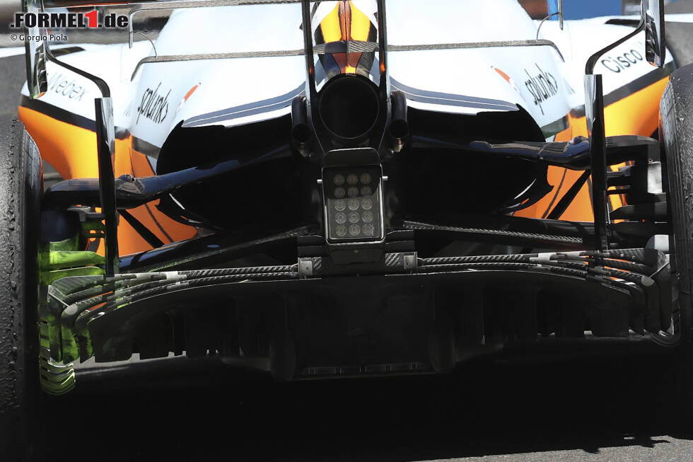 Foto zur News: McLaren MCL35M: Diffusor