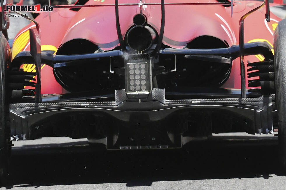 Foto zur News: Ferrari SF21: Diffusor