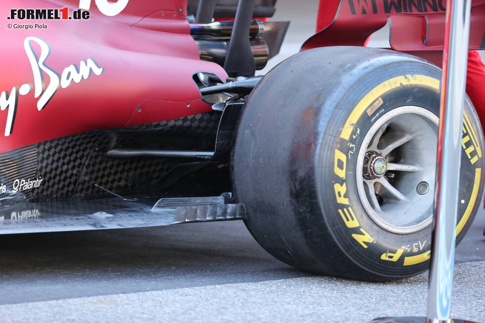 Foto zur News: Ferrari SF21: Unterboden