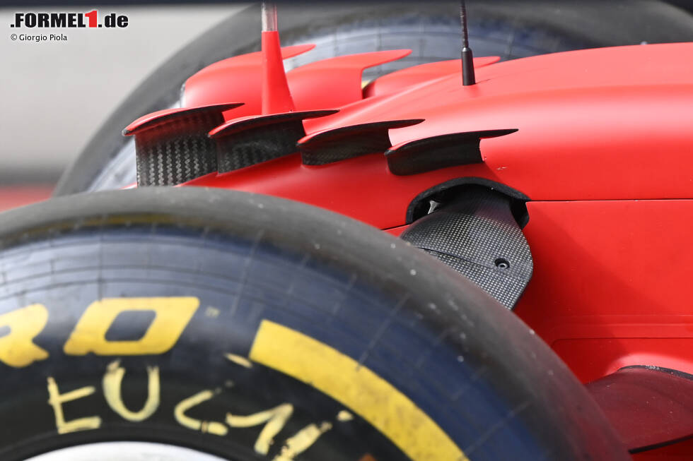 Foto zur News: Ferrari SF21: Winglets
