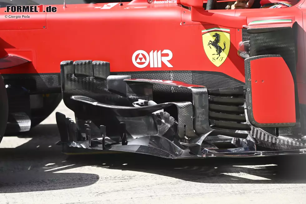Foto zur News: Ferrari SF21: Windabweiser