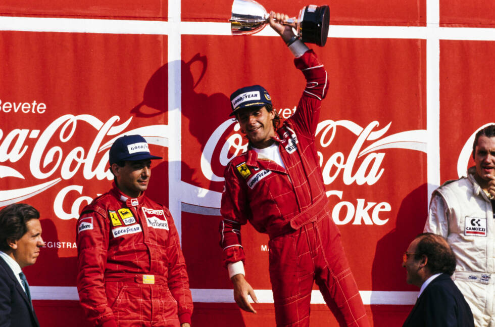 Foto zur News: 16. Michele Alboreto - Monza 1988 (Platz zwei)