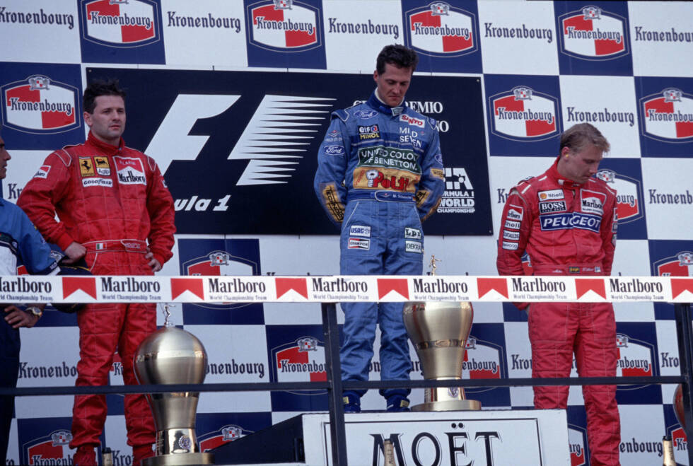 Foto zur News: 13. Nicola Larini - Imola 1994 (Platz zwei)