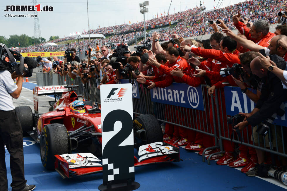 Foto zur News: 5. Fernando Alonso - Budapest 2014 (Platz zwei)