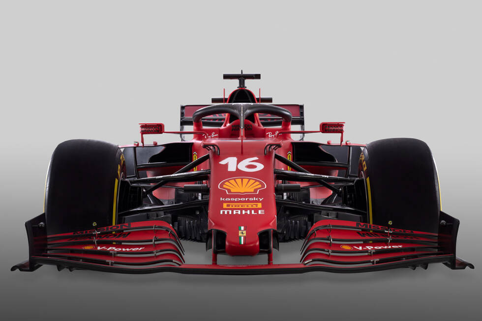 Foto zur News: Hier ist der Ferrari SF21 für die Formel-1-Saison 2021! Mit diesem Auto soll Charles Leclerc und Carlos Sainz die Trendwende gelingen. Und Ferrari hat ...