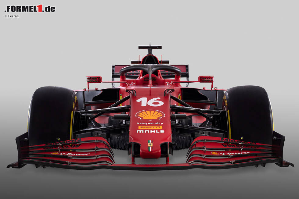 Hier ist der Ferrari SF21 für die Formel-1-Saison 2021! Mit diesem Auto soll Charles Leclerc und Carlos Sainz die Trendwende gelingen. Und Ferrari hat ... Hier ist der Ferrari SF21 für die Formel-1-Saison 2021! Mit diesem Auto soll Charles Leclerc und Carlos Sainz die Trendwende gelingen. Und Ferrari hat ...