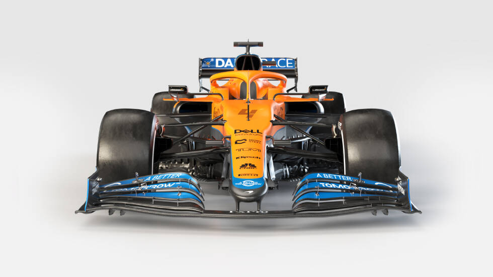 Foto zur News: So sieht er aus, der neue McLaren MCL35M für die Formel-1-Saison 2021! Auf den folgenden Bildern stellen wir das Fahrzeug im Detail vor.