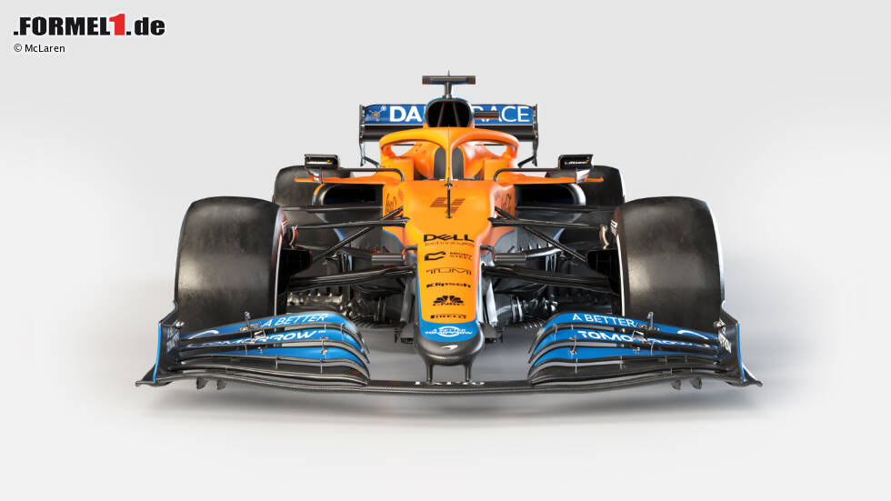 Foto zur News: So sieht er aus, der neue McLaren MCL35M für die Formel-1-Saison 2021! Auf den folgenden Bildern stellen wir das Fahrzeug im Detail vor.