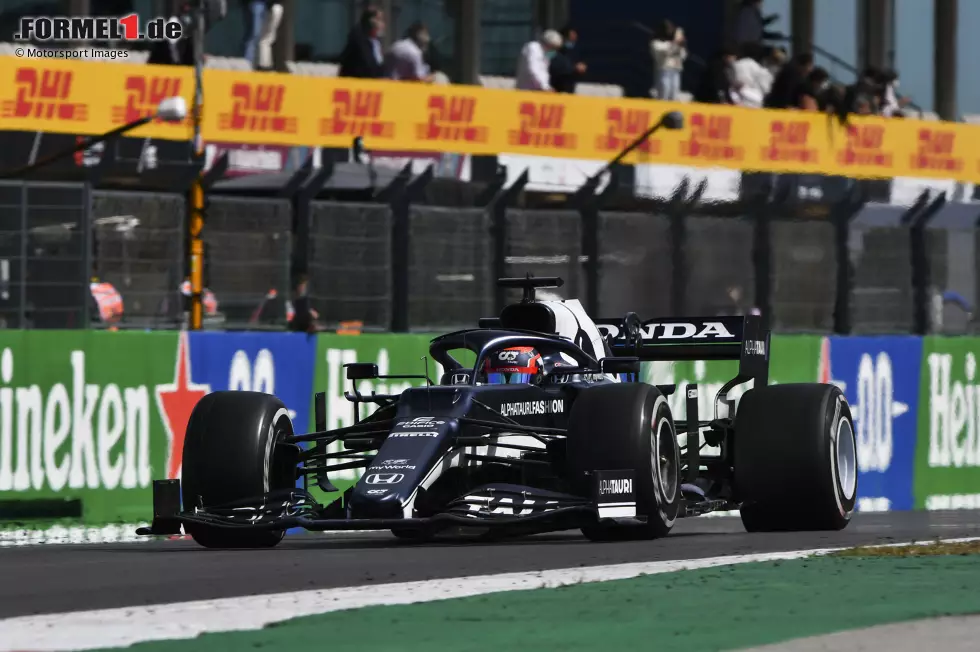 Foto zur News: Yuki Tsunoda (4): Kein Fehler des Japaners dieses Mal, dafür aber einfach zu langsam. Wenn Gasly aus dem an diesem Wochenende schwächelnden AlphaTauri den Q3-Einzug am Samstag und einen Punkt am Sonntag rausquetscht, dann erwarten wir auch von Tsunoda mehr als P14 respektive P15.