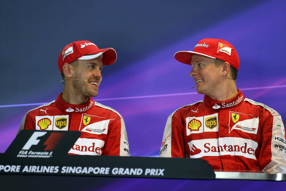 Foto zur News: Sebastian Vettel: &quot;Er ist schon sehr lange dabei und ein unglaubliches Talent. Das aus erster Hand zu sehen, als Teamkollege für einige Jahre, war beeindruckend. Er ist von Anfang an sehr schnell und hat die Fähigkeit, sich an unterschiedliche Bedingungen und Autos zu gewöhnen. Er hat sich seinen Platz definitiv verdient.&quot;