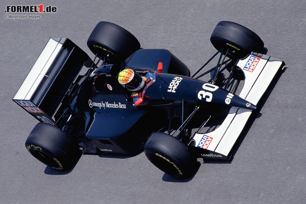 Foto zur News: 1993: Sauber-Ilmor C12 / Fahrer: JJ Lehto, Karl Wendlinger