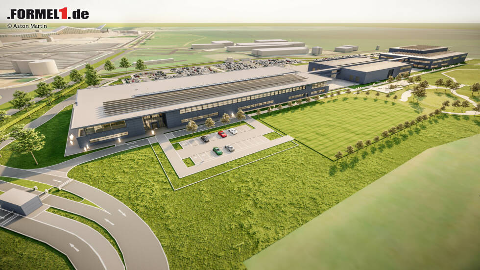 In den drei Gebäuden befinden sich unter anderem ein neuer Windkanal, ein Konferenzzentrum, ein Auditorium, Platz für die Traditionsabteilung und Büros. In den drei Gebäuden befinden sich unter anderem ein neuer Windkanal, ein Konferenzzentrum, ein Auditorium, Platz für die Traditionsabteilung und Büros.