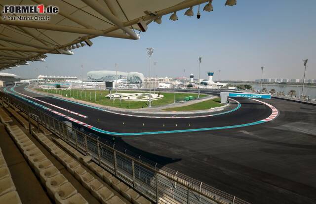 Foto zur News: Um das Überholen zu erleichtern, ist der Yas Marina Circuit in Abu Dhabi umfangreich umgebaut worden. Die wichtigsten Änderungen zum Durchklicken!