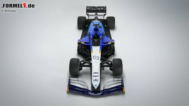 So sieht er aus, der neue Williams FW43B: Das britische Traditionsteam - seit 2020 in neuen Händen - hat das Formel-1-Auto für George Russell und Nicholas Latifi vorgestellt!