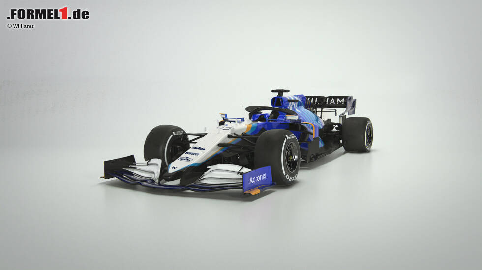 Der erste Formel-1-Wagen unter den neuen Eigentümern von Dorilton Capital hört interessanterweise weiter auf "Williams" und "FW" in der Typenbezeichnung. FW steht für Frank Williams, der das Team in den 1970er-Jahren gegründet hat und bis zum Verkauf Teamchef war. Der erste Formel-1-Wagen unter den neuen Eigentümern von Dorilton Capital hört interessanterweise weiter auf "Williams" und "FW" in der Typenbezeichnung. FW steht für Frank Williams, der das Team in den 1970er-Jahren gegründet hat und bis zum Verkauf Teamchef war.