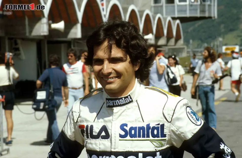 Nelson Piquet (4 Jahre zwischen 1983 und 1987): Zwei Titel für Brabham fährt der Brasilianer 1981 und 1983 ein. Doch danach befindet sich das Team auf dem absteigenden Ast. 1984 stürzt Piquet als Weltmeister auf WM-Rang fünf ab, 1985 wird er sogar nur noch Achter - und holt den letzten Sieg in der Geschichte des Teams. Foto zur News: Nelson Piquet (4 Jahre zwischen 1983 und 1987): Zwei Titel für Brabham fährt der Brasilianer 1981 und 1983 ein. Doch danach befindet sich das Team auf dem absteigenden Ast. 1984 stürzt Piquet als Weltmeister auf WM-Rang fünf ab, 1985 wird er sogar nur noch Achter - und holt den letzten Sieg in der Geschichte des Teams.