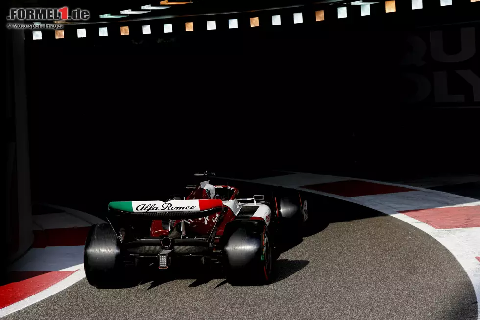 Valtteri Bottas (4): Das war nix. Im Qualifying in Q1 raus, im Rennen P15. Vor der 5 rettet ihn, dass Alfa Romeo ihn am Sonntag bewusst auf eine schlechtere Strategie setzte, nur um Aston Martin einzubremsen. So gab es am Ende zwar ein schlechtes Rennergebnis, aber zumindest P6 fürs Team in der WM. Foto zur News: Valtteri Bottas (4): Das war nix. Im Qualifying in Q1 raus, im Rennen P15. Vor der 5 rettet ihn, dass Alfa Romeo ihn am Sonntag bewusst auf eine schlechtere Strategie setzte, nur um Aston Martin einzubremsen. So gab es am Ende zwar ein schlechtes Rennergebnis, aber zumindest P6 fürs Team in der WM.
