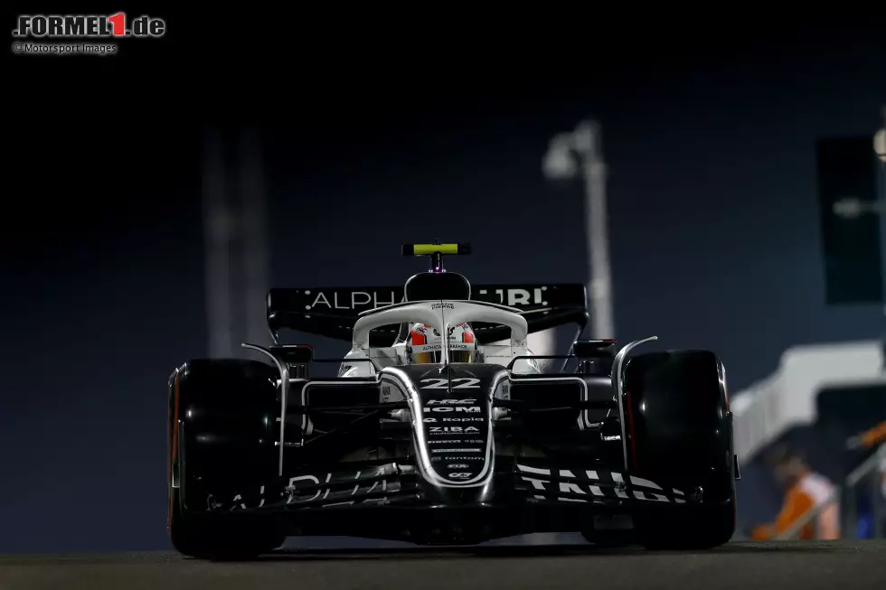 Yuki Tsunoda (3): Hatte ein deutlich besseres Wochenende als der Teamkollege. Zu Zählern reichte es aber auch bei ihm nicht, was vermutlich auch etwas am Auto lag. P12 im Qualifying und P11 im Rennen sind ordentliche Ergebnisse. Für eine 2 hätten wir uns aber Punkte gewünscht. Foto zur News: Yuki Tsunoda (3): Hatte ein deutlich besseres Wochenende als der Teamkollege. Zu Zählern reichte es aber auch bei ihm nicht, was vermutlich auch etwas am Auto lag. P12 im Qualifying und P11 im Rennen sind ordentliche Ergebnisse. Für eine 2 hätten wir uns aber Punkte gewünscht.