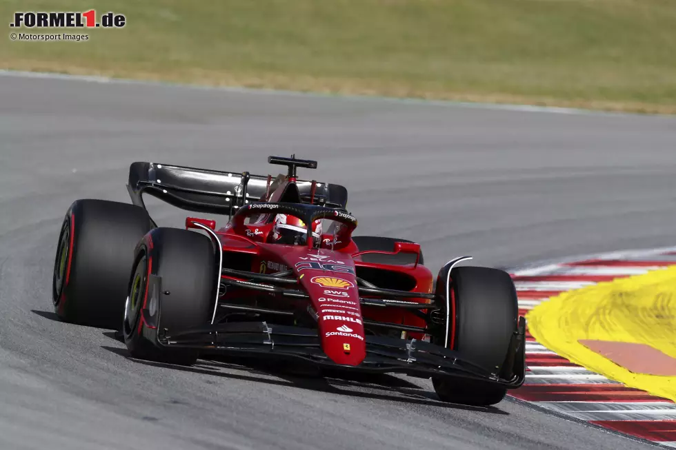 Foto zur News: Fangen wir an mit Charles Leclerc, der in beiden Trainingssessions am Freitag die Bestzeit holt. Mit 1:19.670 Minuten ist er knapp schneller als eine etwas unerwartete Konkurrenz von ...