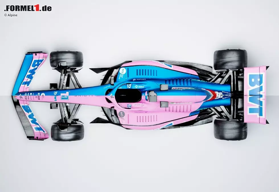 ... die Farben fast ausgetauscht wurden. In der mehrheitlich blauen Lackierung aber taucht natürlich trotzdem das BWT-Rosa prominent auf. Ansonsten ... Foto zur News: ... die Farben fast ausgetauscht wurden. In der mehrheitlich blauen Lackierung aber taucht natürlich trotzdem das BWT-Rosa prominent auf. Ansonsten ...