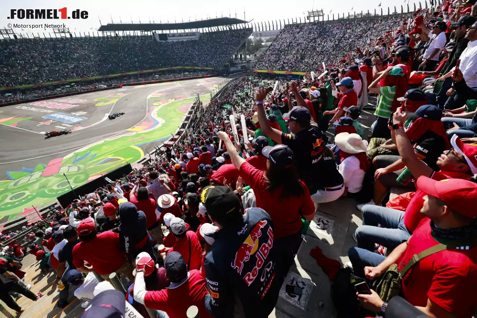 Foto zur News: ... fährt die Formel 1 ihr nächstes Rennen, dann in der Heimat von Sergio Perez, in Mexiko!