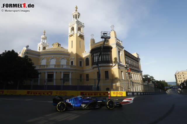 Die wichtigsten Fakten zum Formel-1-Freitag in Baku: Wer schnell war, wer nicht und wer überrascht hat - alle Infos dazu in dieser Fotostrecke!