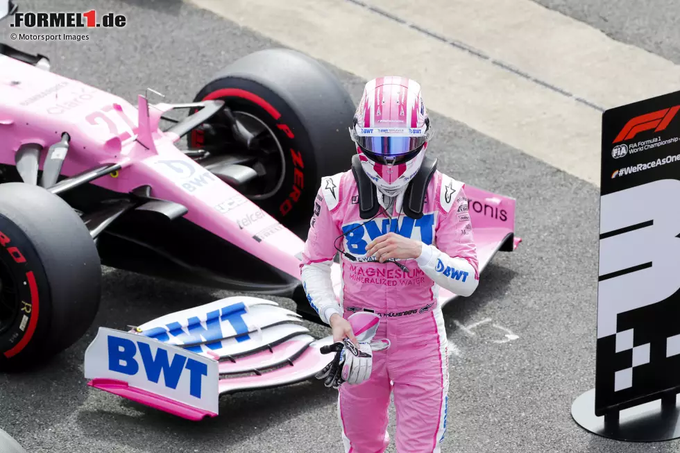 Foto zur News: ... eine Woche später, wiederum in Silverstone, gelingt Hülkenberg mit P3 im Qualifying ein starker Auftritt. Im Rennen holt er als Siebter Punkte.