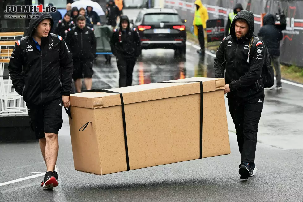 Foto zur News: ... warten vor allem andere Teams mit Updates auf: Alpine hat diverse Neuteile dabei an der Strecke (Foto), auch McLaren setzt Weiterentwicklungen ein, genau wie Mercedes - zum Beispiel. Neuigkeiten auch ...