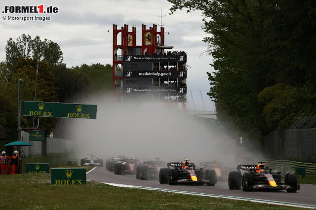 The most important facts about Formula 1 Sunday in Imola: Who was fast, who was not and who surprised - all the information in this photo gallery!