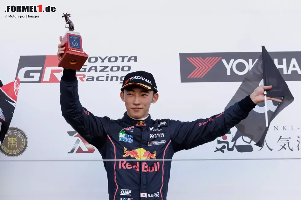 Weitere Red-Bull-Junioren im Formelsport: Ren Sato (im Bild, Zwölfter in der SuperFormula), Souta Arao (Dritter in der Französischen Formel 4), Yuto Nomura (Siebter in der Französischen Formel 4) sowie Enzo Tarnvanichkul (Kartsport). Foto zur News: Weitere Red-Bull-Junioren im Formelsport: Ren Sato (im Bild, Zwölfter in der SuperFormula), Souta Arao (Dritter in der Französischen Formel 4), Yuto Nomura (Siebter in der Französischen Formel 4) sowie Enzo Tarnvanichkul (Kartsport).