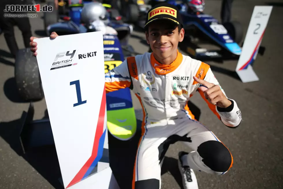 Von 2019 bis 2021 hatte McLaren gar keinen Junior, seitdem ist der Amerikaner Ugo Ugochukwu der Einzige. Nach seinem dritten Platz in der Britischen Formel 4 hat er aber noch einen weiten Weg bis in die Formel 1. Foto zur News: Von 2019 bis 2021 hatte McLaren gar keinen Junior, seitdem ist der Amerikaner Ugo Ugochukwu der Einzige. Nach seinem dritten Platz in der Britischen Formel 4 hat er aber noch einen weiten Weg bis in die Formel 1.