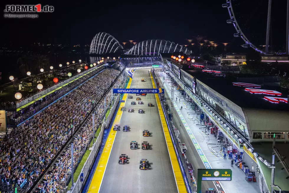 16. Singapur, Singapur (17. September 2023) - Was 2008 einzigartig in der Formel 1 war, ist 2023 eigentlich schon nichts Besonderes mehr. Das Alleinstellungsmerkmal Nachtrennen hat Singapur schon lange nicht mehr, trotzdem bleibt der Stadtkurs immer das Original - und ist vor allem aufgrund der heißen und feuchten Bedingungen gefürchtet. Foto zur News: 16. Singapur, Singapur (17. September 2023) - Was 2008 einzigartig in der Formel 1 war, ist 2023 eigentlich schon nichts Besonderes mehr. Das Alleinstellungsmerkmal Nachtrennen hat Singapur schon lange nicht mehr, trotzdem bleibt der Stadtkurs immer das Original - und ist vor allem aufgrund der heißen und feuchten Bedingungen gefürchtet.