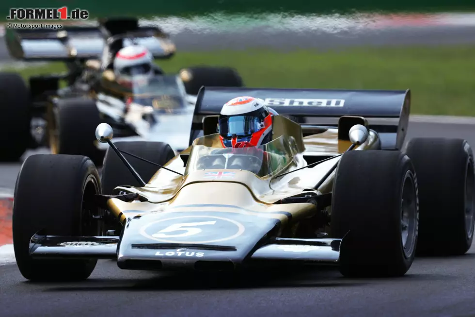 Ein besonderes Auto ist der Lotus 56, ebenfalls von 1968. Hierbei handelt es sich um ein Fahrzeug mit Gasturbinen-Antrieb und Allrad! Foto zur News: Ein besonderes Auto ist der Lotus 56, ebenfalls von 1968. Hierbei handelt es sich um ein Fahrzeug mit Gasturbinen-Antrieb und Allrad!