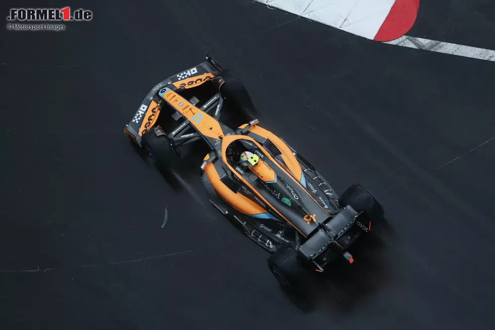 Lando Norris (2): Geht gesundheitlich angeschlagen ins Wochenende, aber macht seine Sache gewohnt gut. Einziger Makel: Er fällt im Rennen hinter Russell zurück. Sonst einwandfrei. Foto zur News: Lando Norris (2): Geht gesundheitlich angeschlagen ins Wochenende, aber macht seine Sache gewohnt gut. Einziger Makel: Er fällt im Rennen hinter Russell zurück. Sonst einwandfrei.