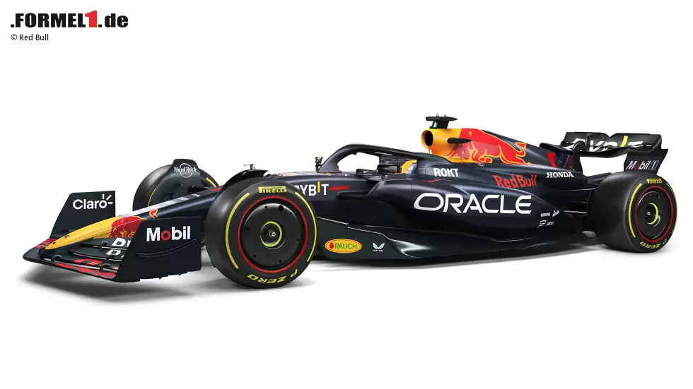 Foto zur News: Viel Neues hat der RB19 nicht gebracht, denn das wechte Auto hält Red Bull noch versteckt. Vielmehr hat man ein Übergangsauto gezeigt.