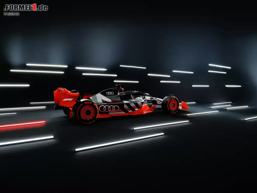 Foto zur News: Formel-1-Showcar von Audi