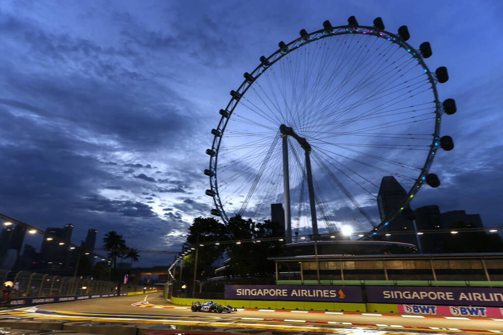 Foto zur News: ... das kannst du morgen beim Rennen in Singapur erleben. Rennstart beim Nacht-Grand-Prix ist um 14 Uhr MESZ.