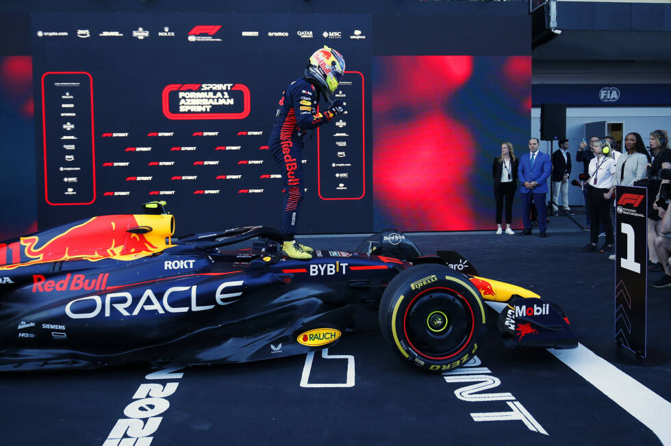 Foto zur News: Baku 2023: Sergio Perez (Red Bull)