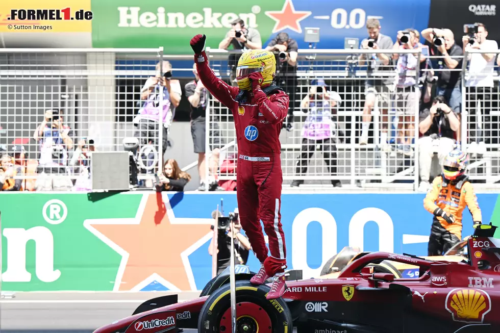 Foto zur News: Shanghai 2025: Lewis Hamilton (Ferrari)