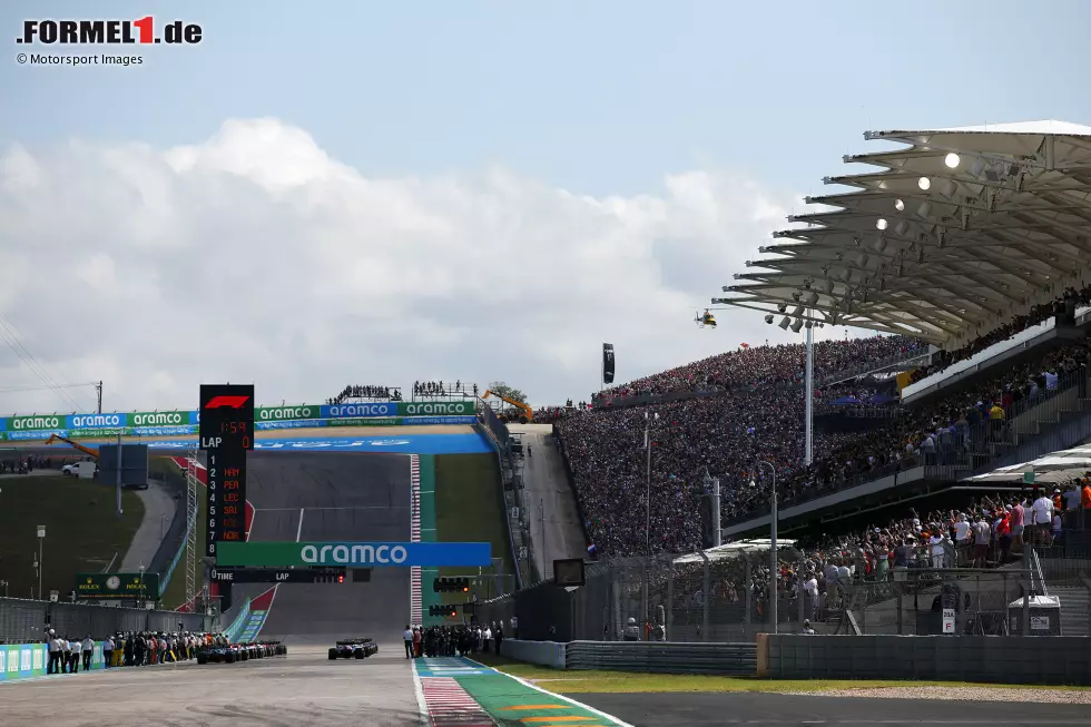 Foto zur News: Und am 23. Oktober 2022 geht es weiter, mit dem USA-Grand-Prix 2022 in Austin auf dem Circuit of The Americas. Es ist das viertletzte Rennen der Formel-1-Saison.