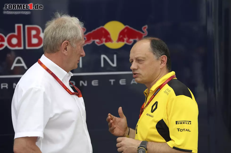 Frederic Vasseur (im Bild rechts) kann auf eine erfolgreiche Teamchef-Karriere in den Nachwuchsklassen zurückblicken, als er 2016 bei Renault Teamchef in der Formel 1 wird. Schon 2017 aber ... Foto zur News: Frederic Vasseur (im Bild rechts) kann auf eine erfolgreiche Teamchef-Karriere in den Nachwuchsklassen zurückblicken, als er 2016 bei Renault Teamchef in der Formel 1 wird. Schon 2017 aber ...
