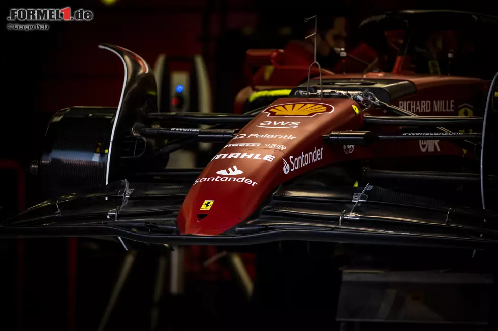 Foto zur News: Ferrari F1-75: Frontpartie